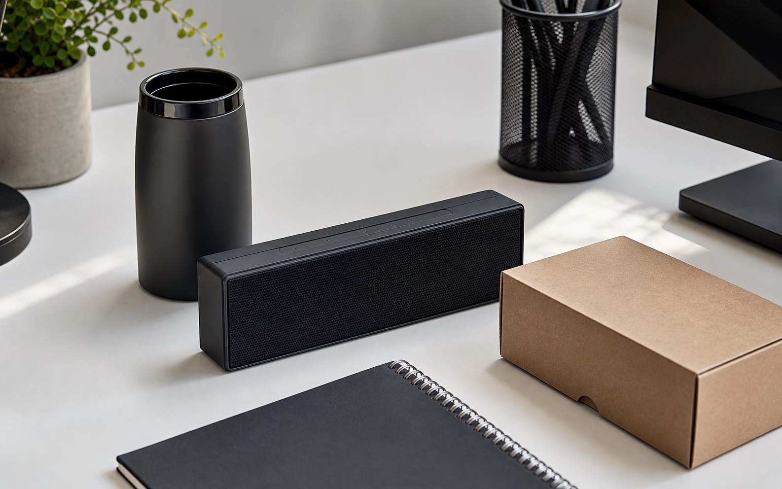 Desk objects ready to be measured in ZapMeasure